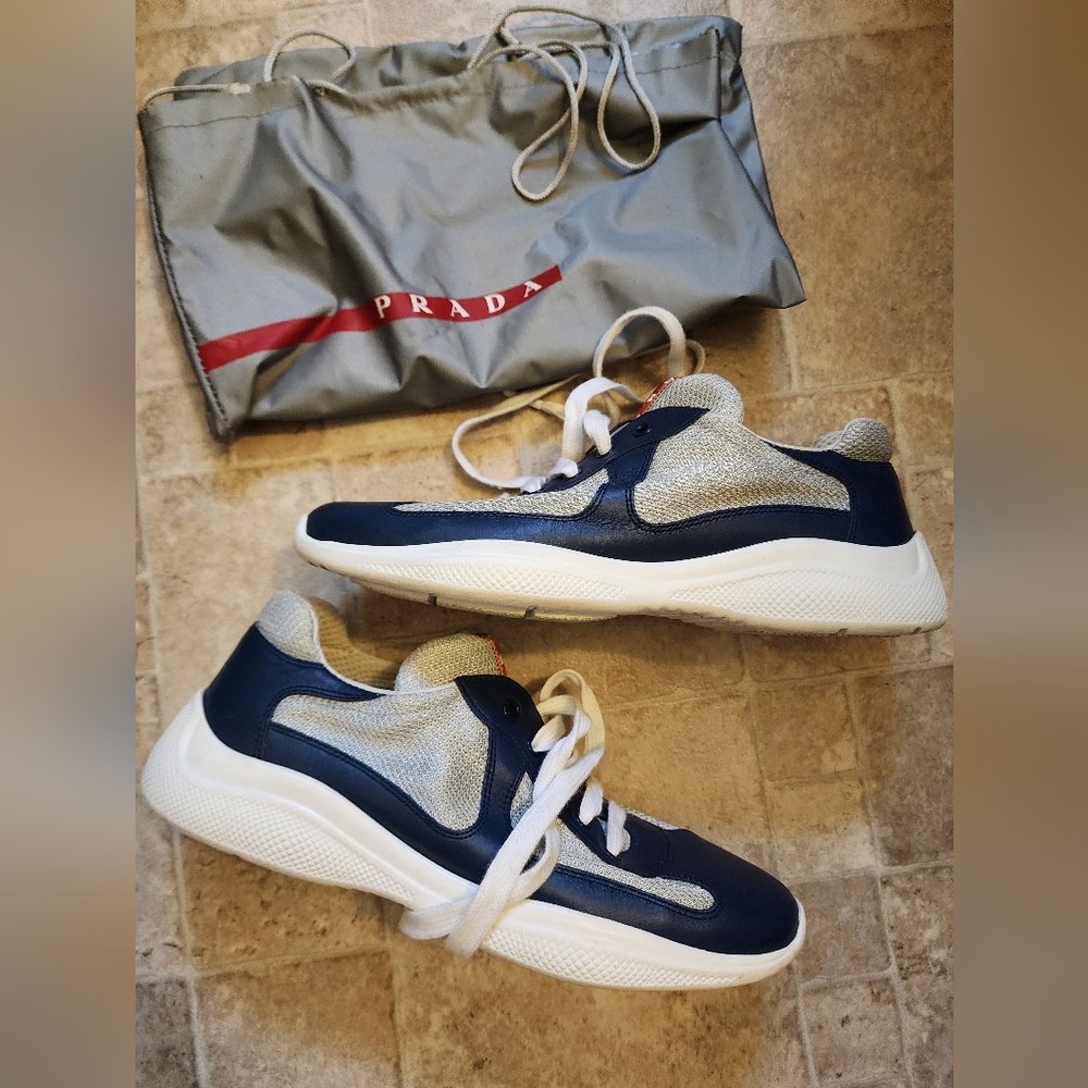 Prada Cup Sneakers Size 40 1/2